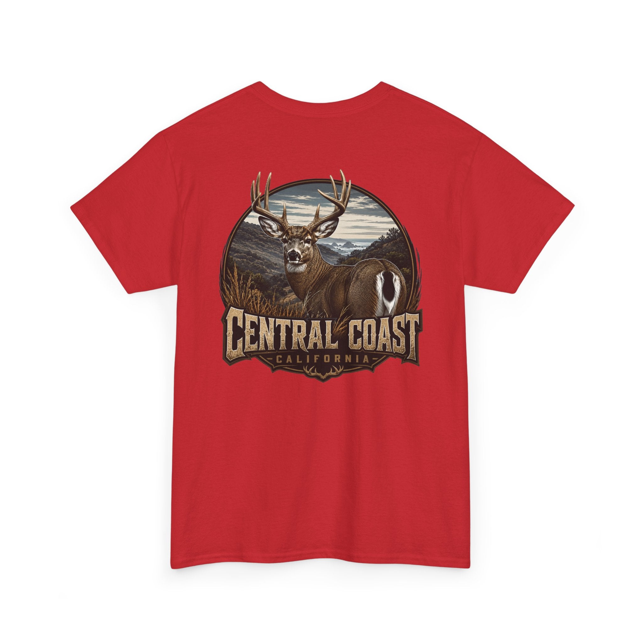 Central Coast Deer Graphic Tee — Outdoor Hunting Nature T-Shirt