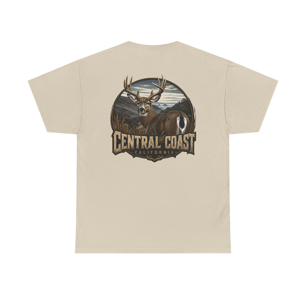Central Coast Deer Graphic Tee — Outdoor Hunting Nature T-Shirt
