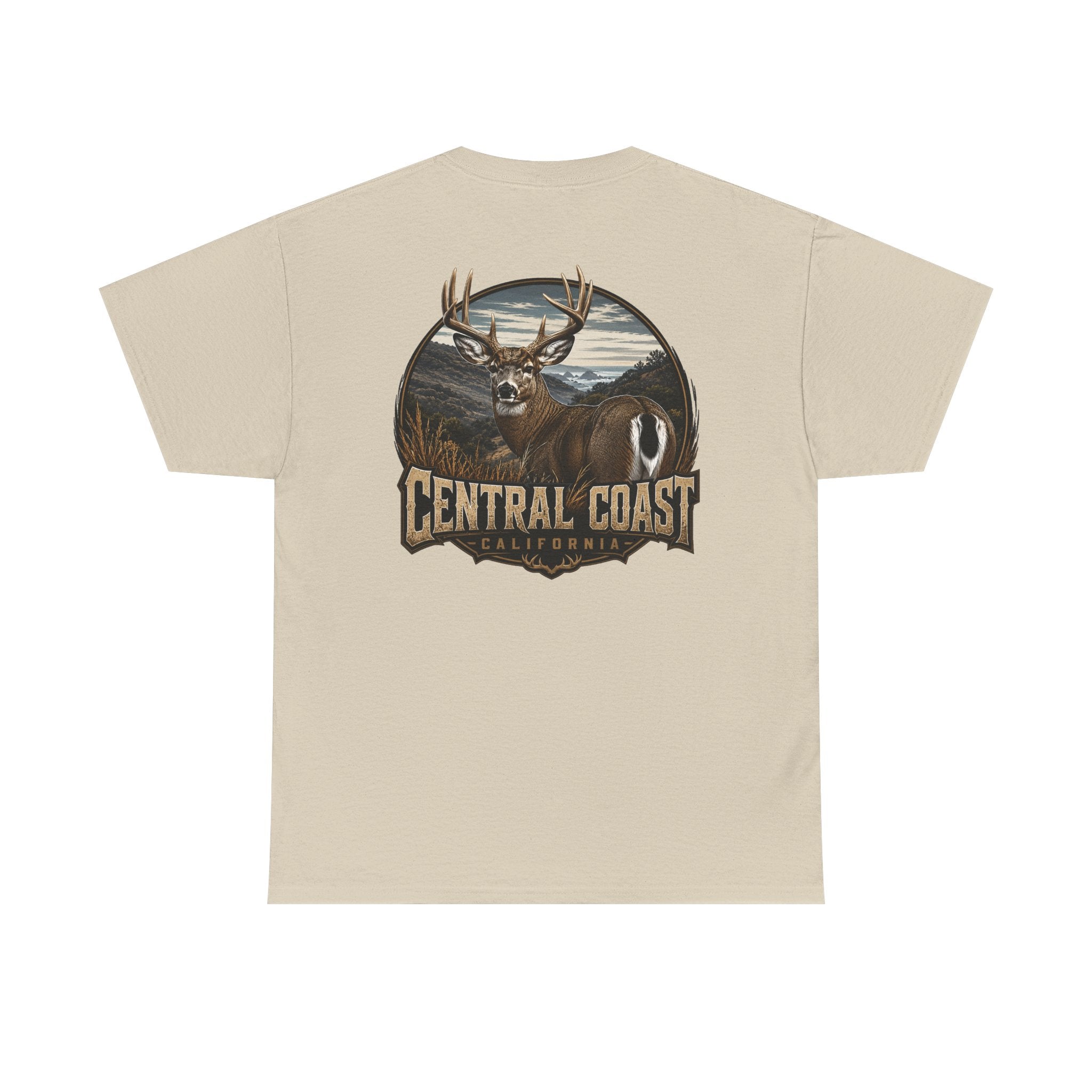 Central Coast Deer Graphic Tee — Outdoor Hunting Nature T-Shirt