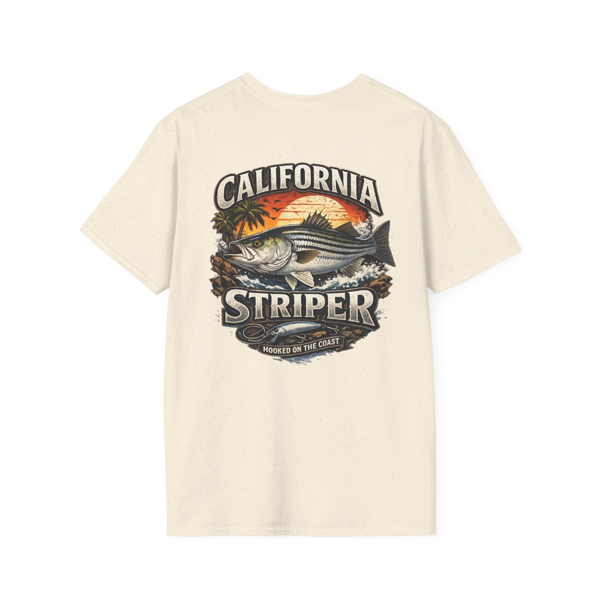 Gill's Custom Rods Logo T-Shirt — Santa Maria Fishing Tee