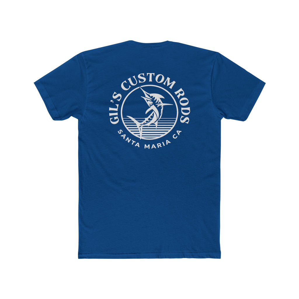 Fishing Shirt — "Gil's Custom Rods" Harbor Marlin Tee