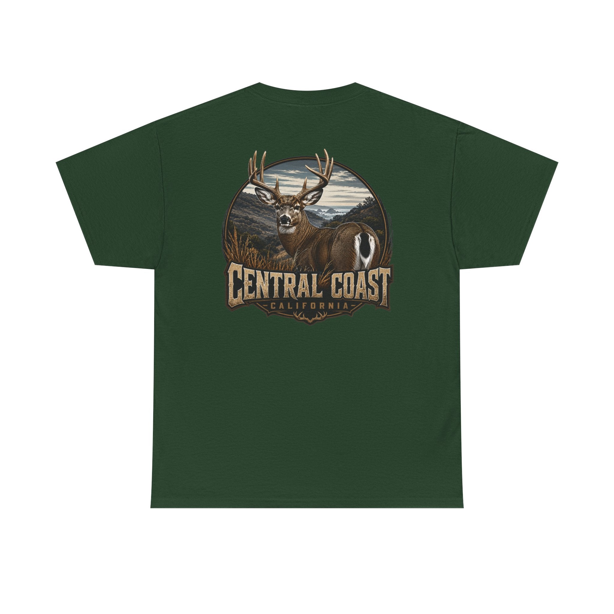 Central Coast Deer Graphic Tee — Outdoor Hunting Nature T-Shirt