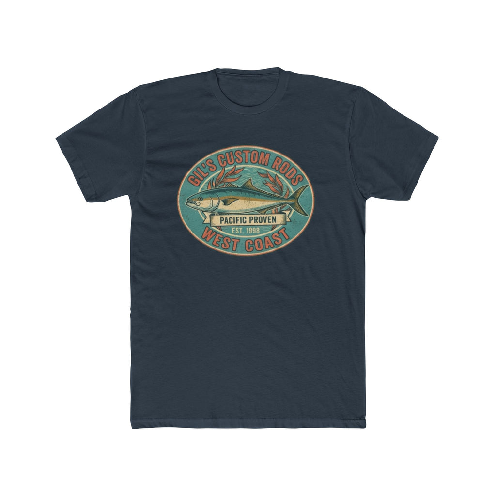 West Coast Fish Vintage Tee — "Pacific Proven" Surf & Fishing Graphic T‑Shirt