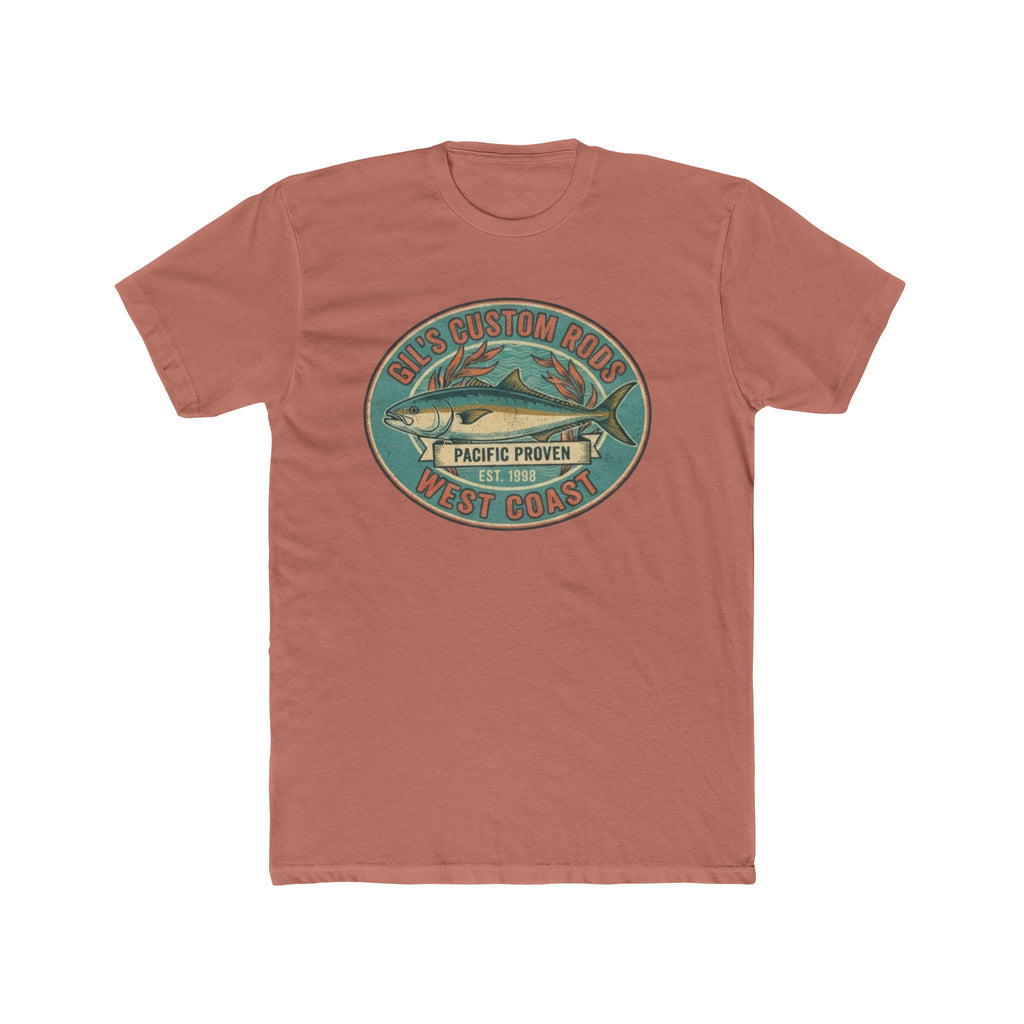 West Coast Fish Vintage Tee — "Pacific Proven" Surf & Fishing Graphic T‑Shirt
