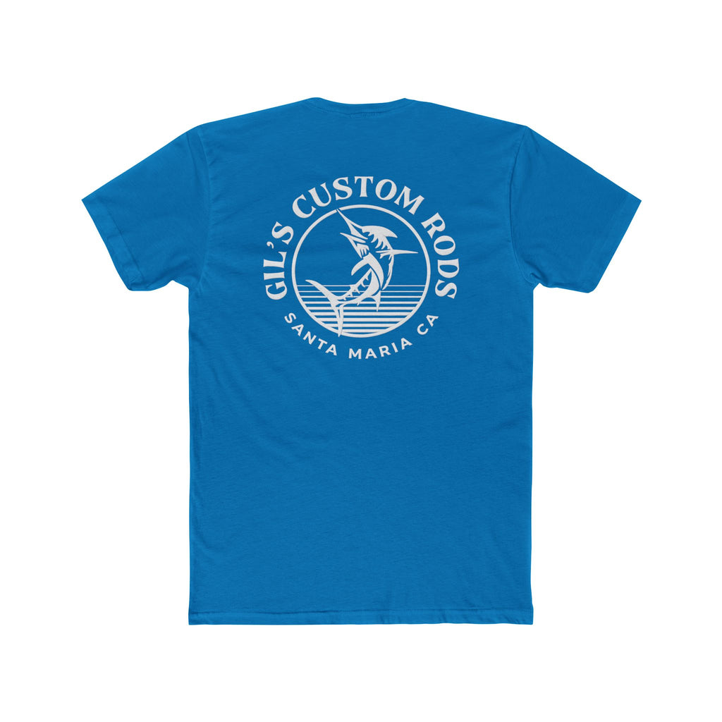 Fishing Shirt — "Gil's Custom Rods" Harbor Marlin Tee