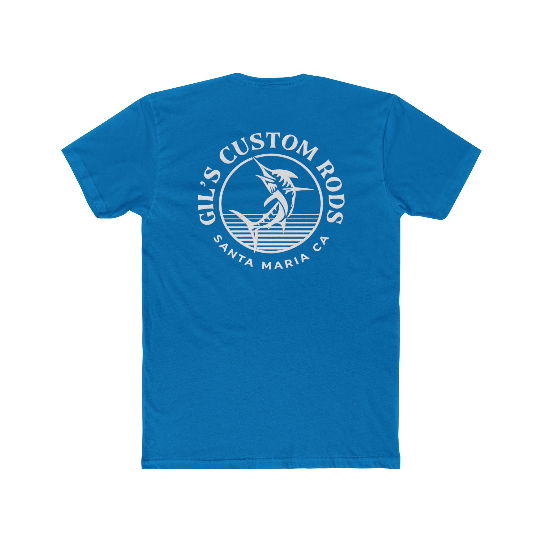Fishing Shirt — "Gil's Custom Rods" Harbor Marlin Tee