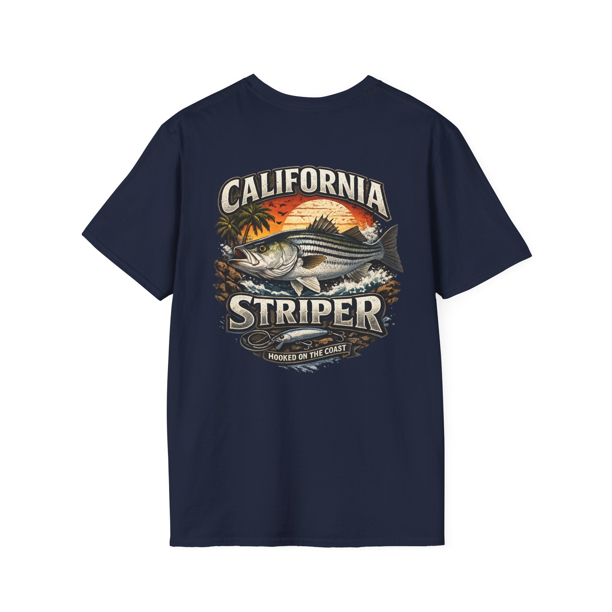 Gill's Custom Rods Logo T-Shirt — Santa Maria Fishing Tee