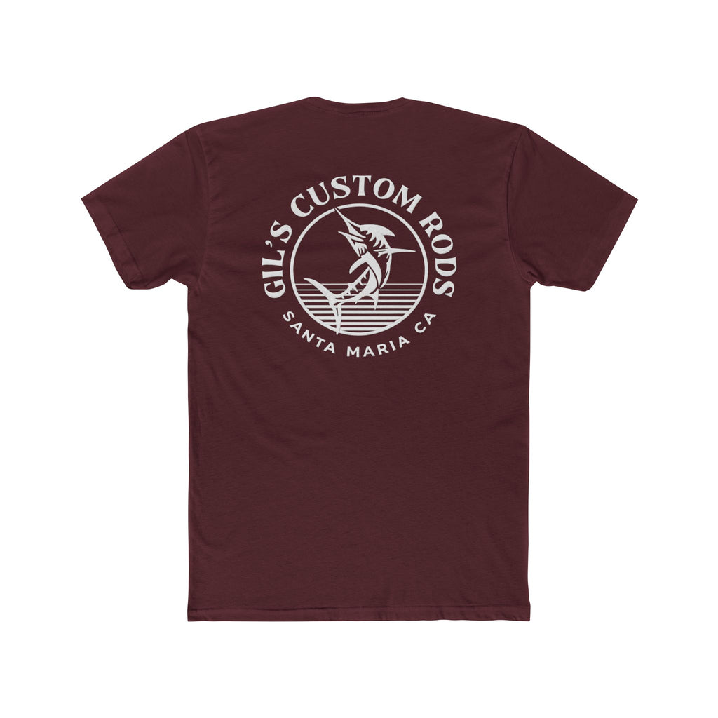 Fishing Shirt — "Gil's Custom Rods" Harbor Marlin Tee