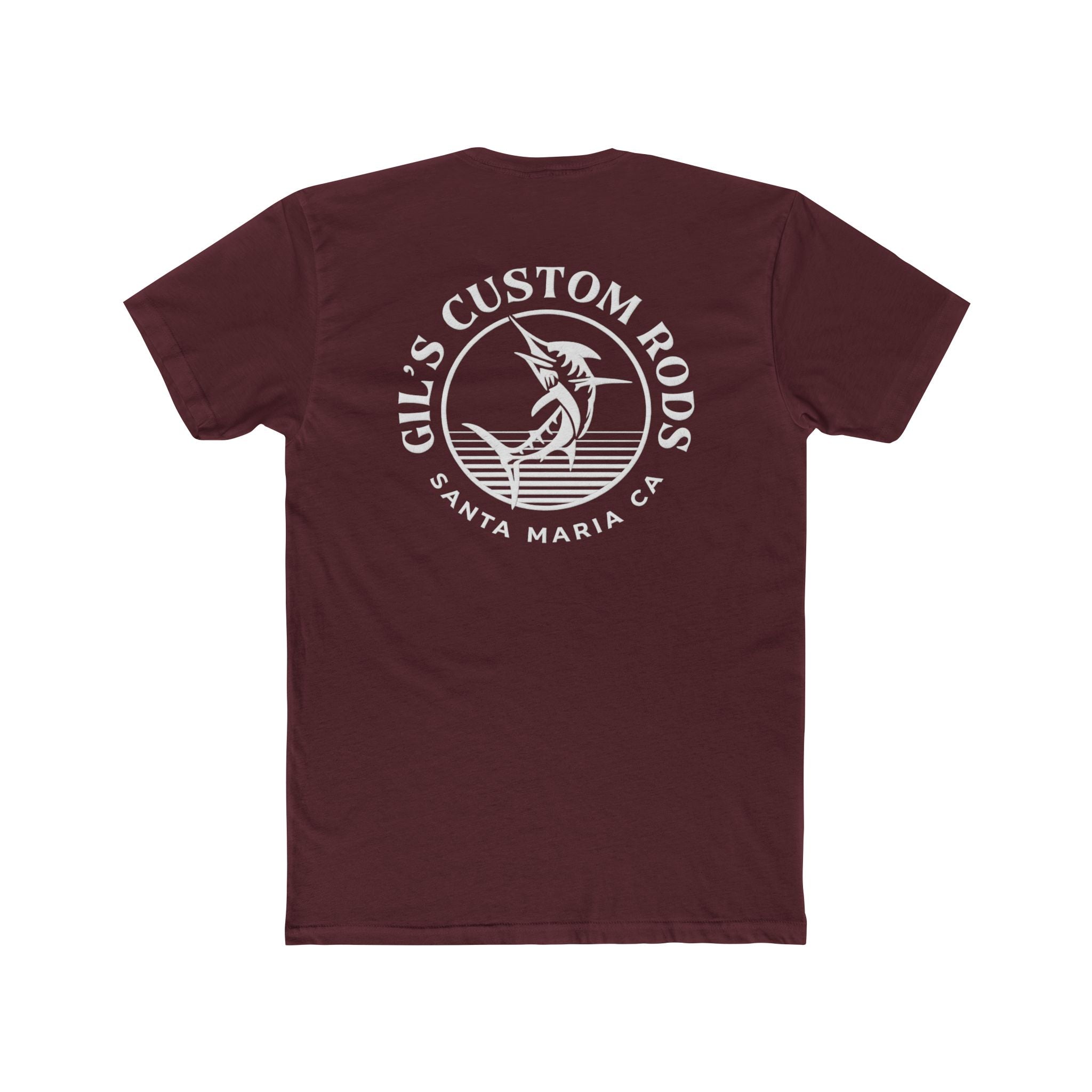 Fishing Shirt — "Gil's Custom Rods" Harbor Marlin Tee