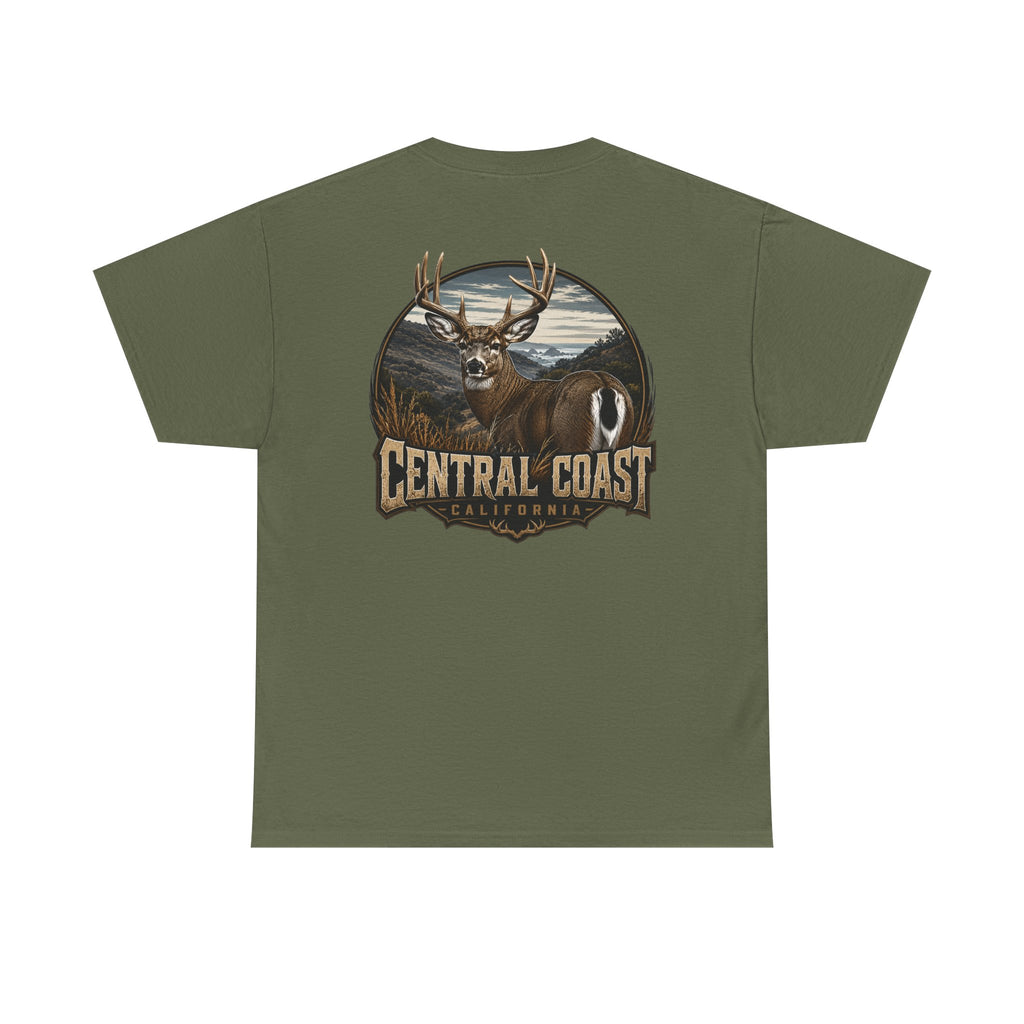 Central Coast Deer Graphic Tee — Outdoor Hunting Nature T-Shirt