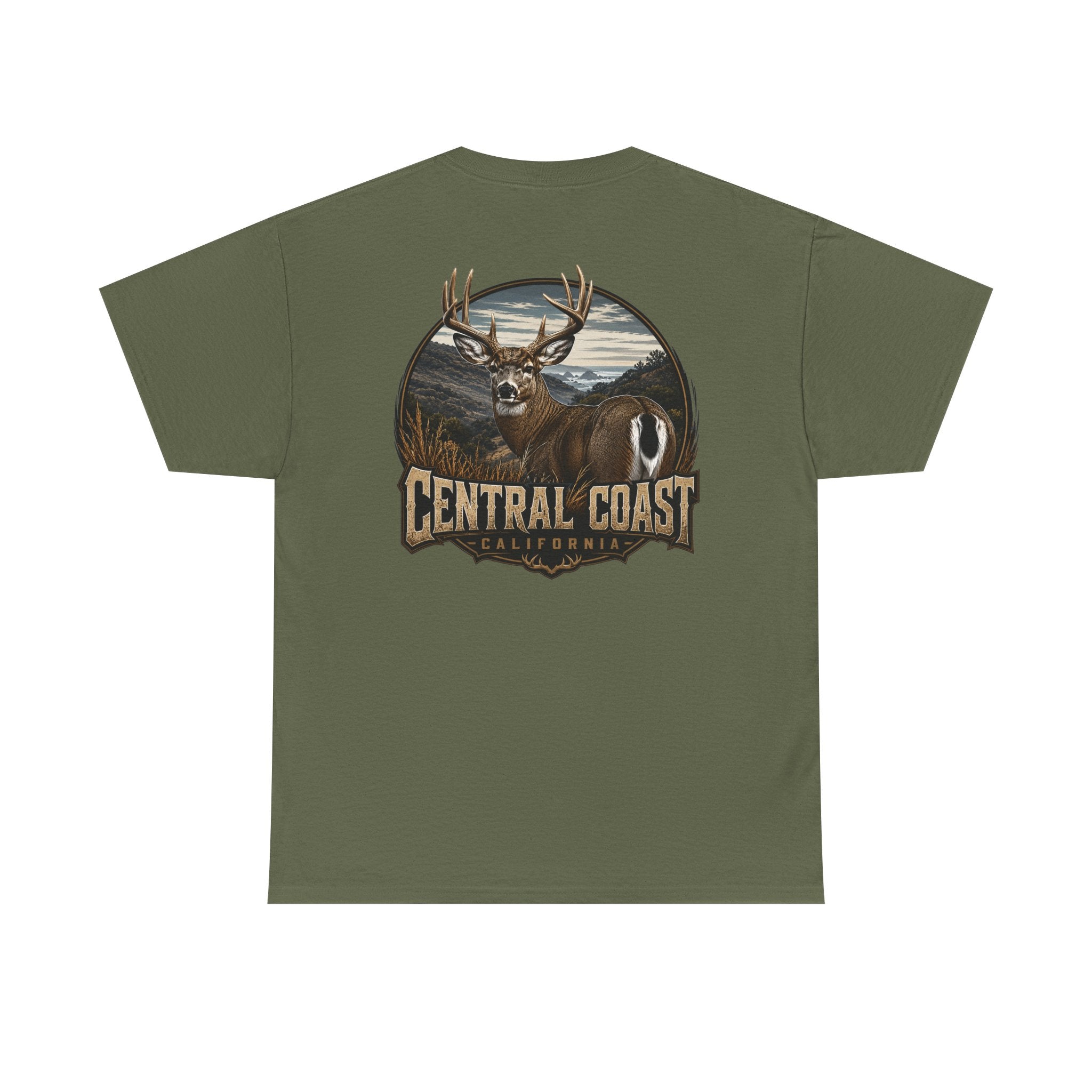 Central Coast Deer Graphic Tee — Outdoor Hunting Nature T-Shirt