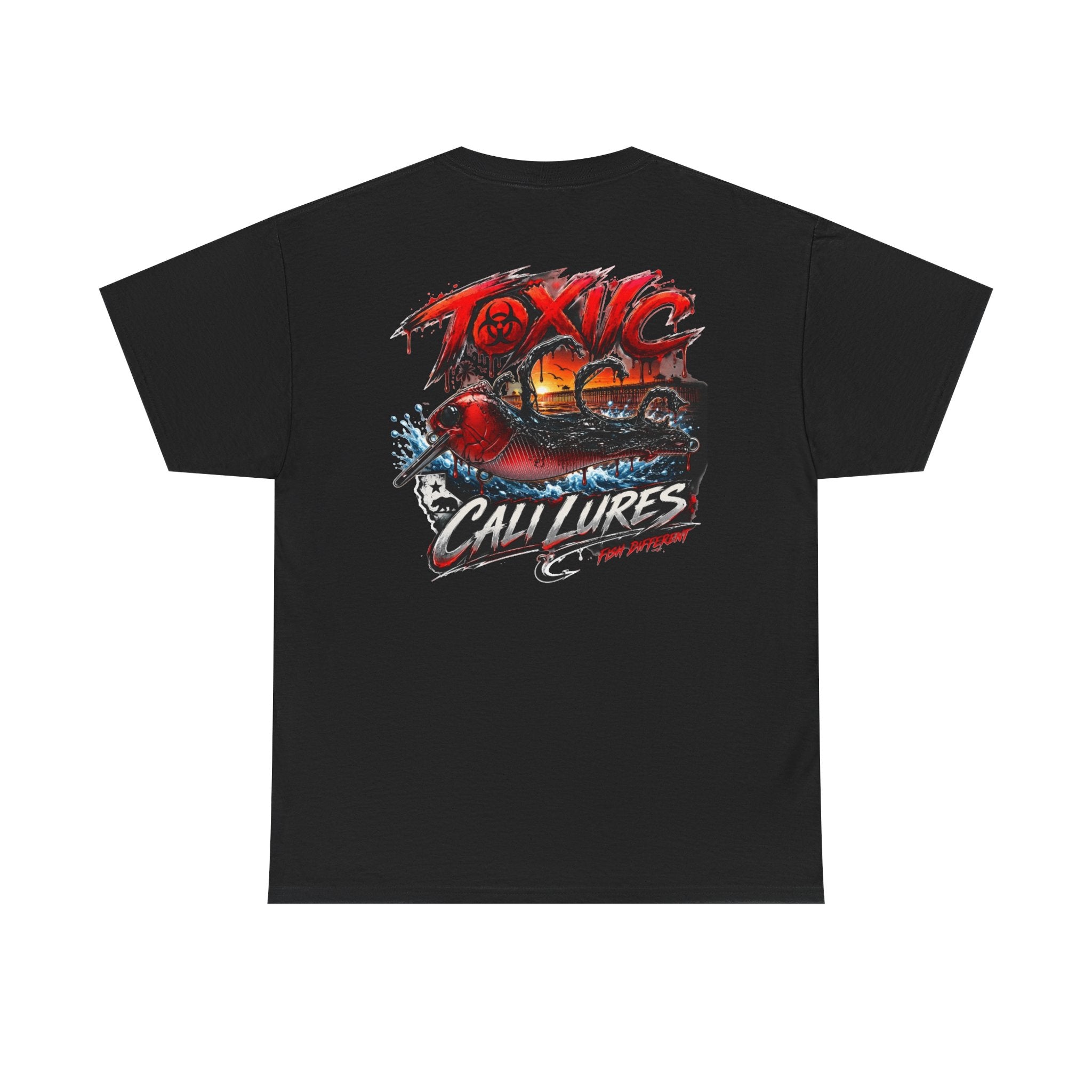 Toxic Calluses Graphic Tee — Vintage Surf Skate Skull Design