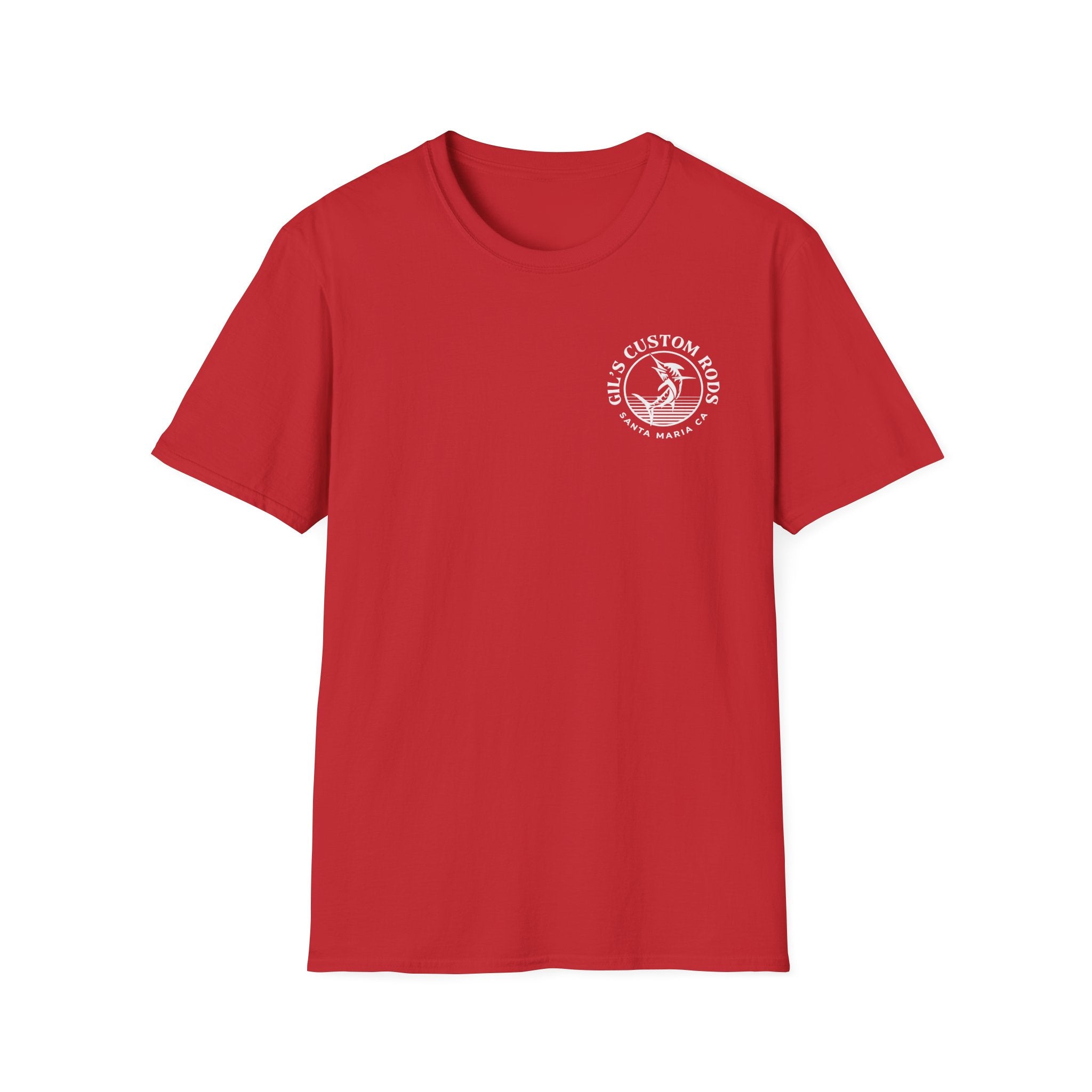 Gill's Custom Rods Logo T-Shirt — Santa Maria Fishing Tee