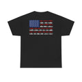 Flag Fish T-Shirt — American Fish Flag Graphic Tee