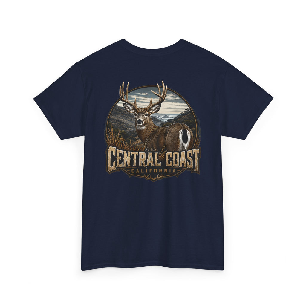 Central Coast Deer Graphic Tee — Outdoor Hunting Nature T-Shirt
