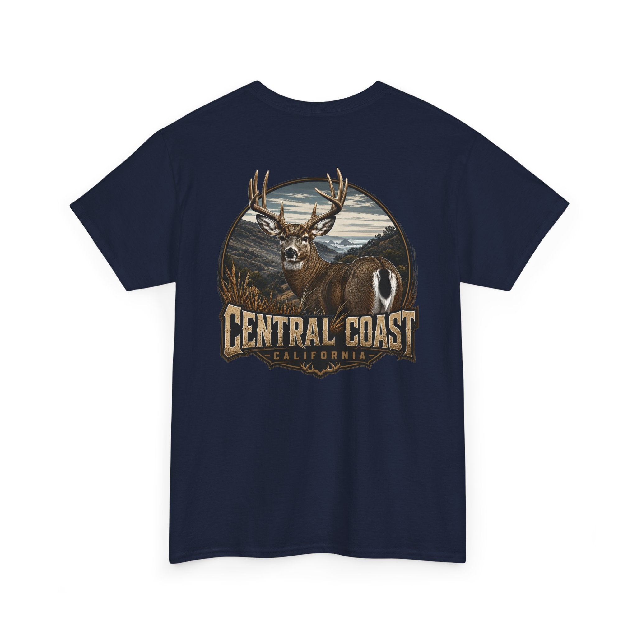 Central Coast Deer Graphic Tee — Outdoor Hunting Nature T-Shirt
