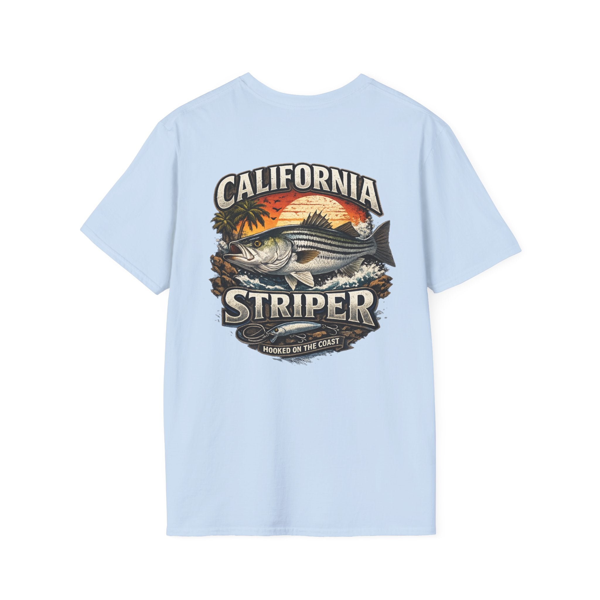 Gill's Custom Rods Logo T-Shirt — Santa Maria Fishing Tee