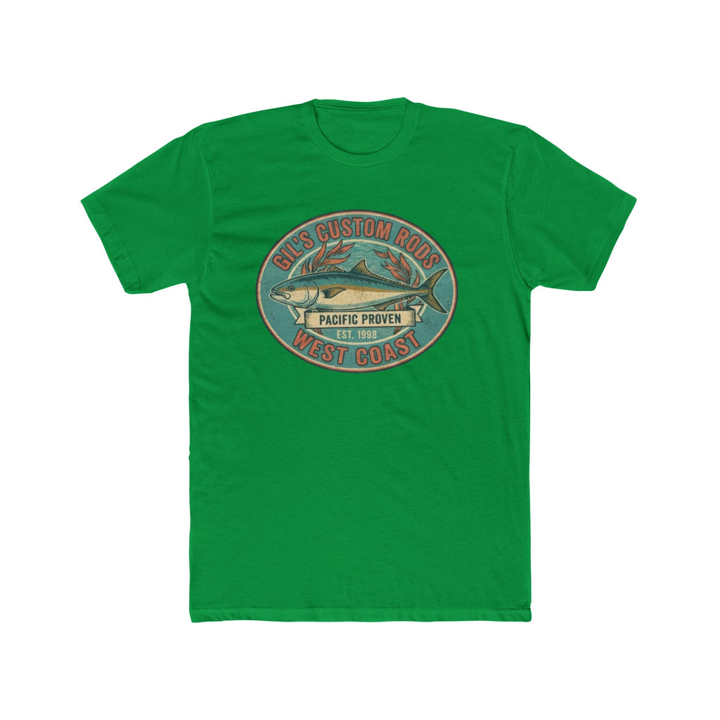 West Coast Fish Vintage Tee — "Pacific Proven" Surf & Fishing Graphic T‑Shirt