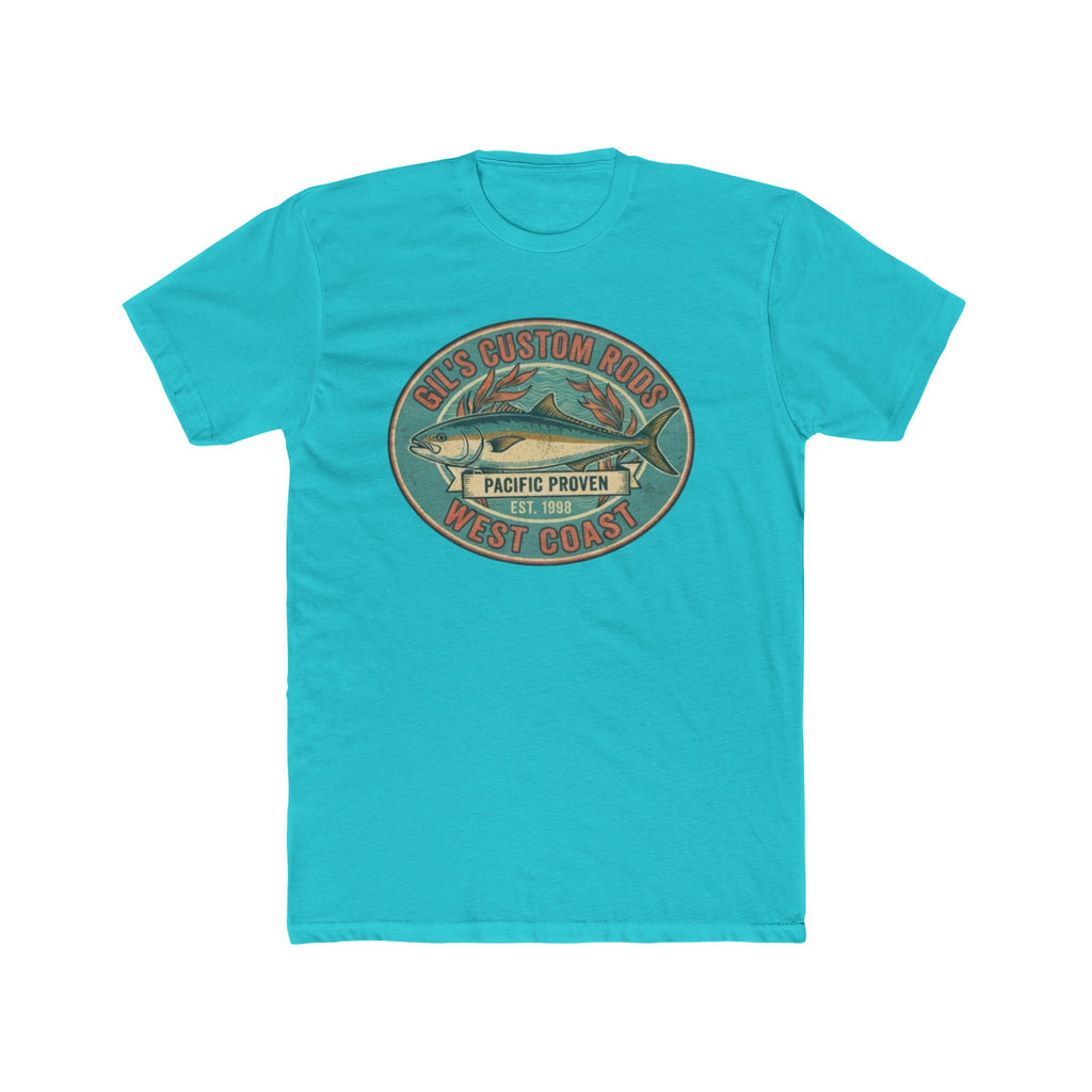 West Coast Fish Vintage Tee — "Pacific Proven" Surf & Fishing Graphic T‑Shirt