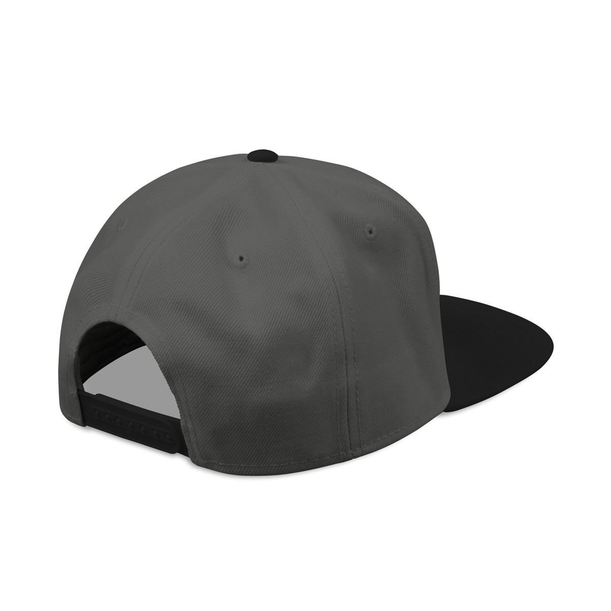 Snapback Hat — Chalk-Style Crosshair Embroidered Cap