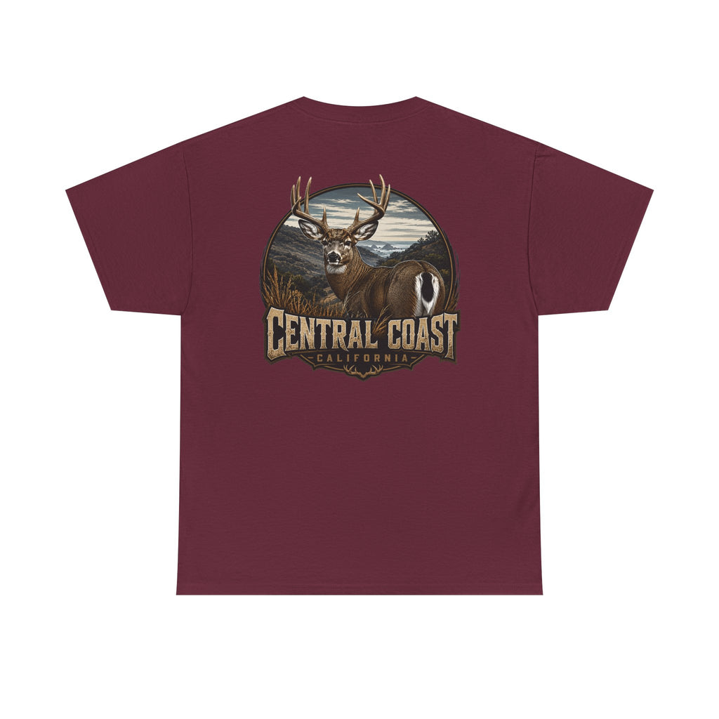 Central Coast Deer Graphic Tee — Outdoor Hunting Nature T-Shirt