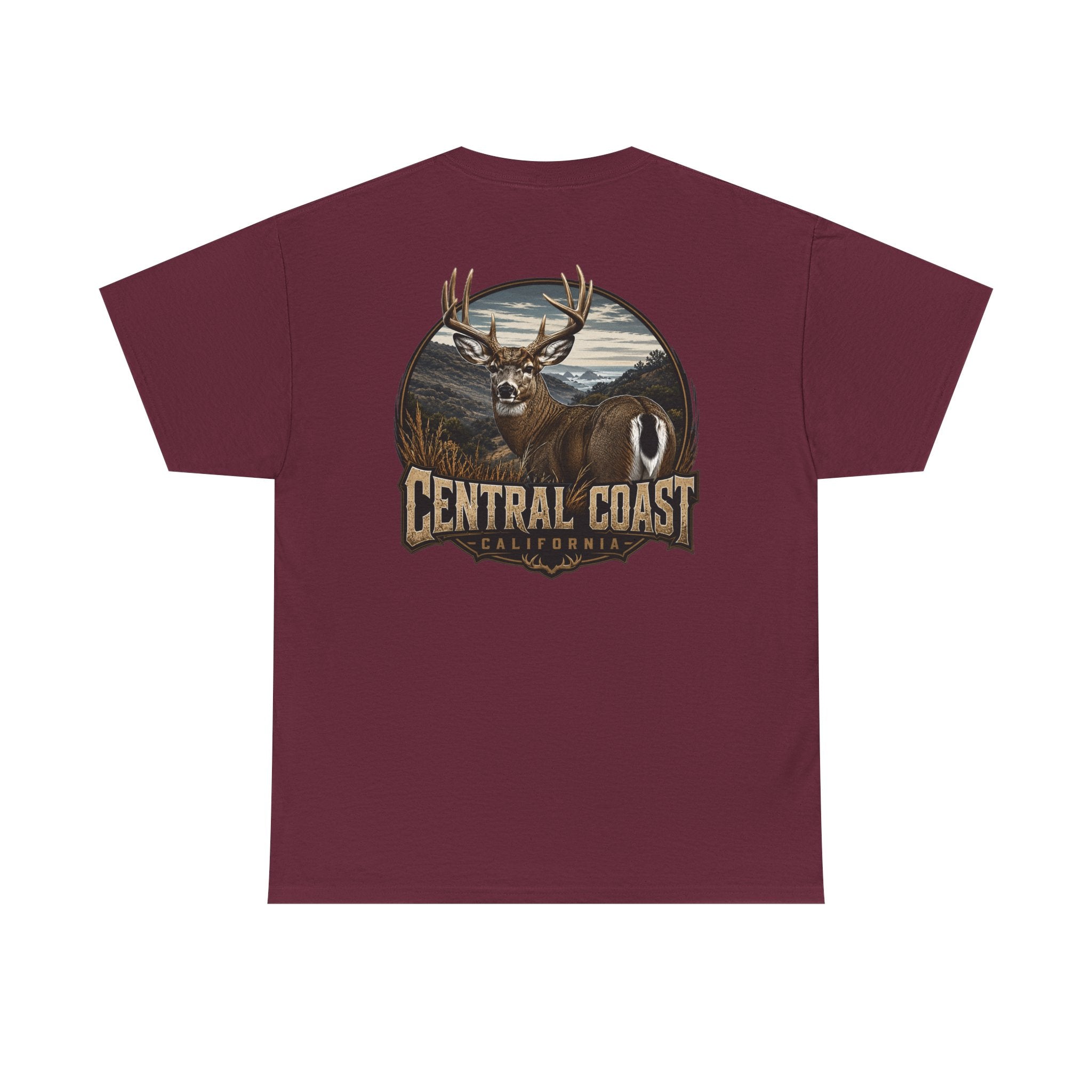 Central Coast Deer Graphic Tee — Outdoor Hunting Nature T-Shirt