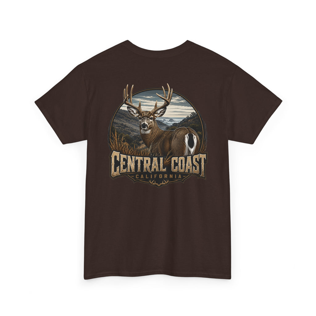 Central Coast Deer Graphic Tee — Outdoor Hunting Nature T-Shirt