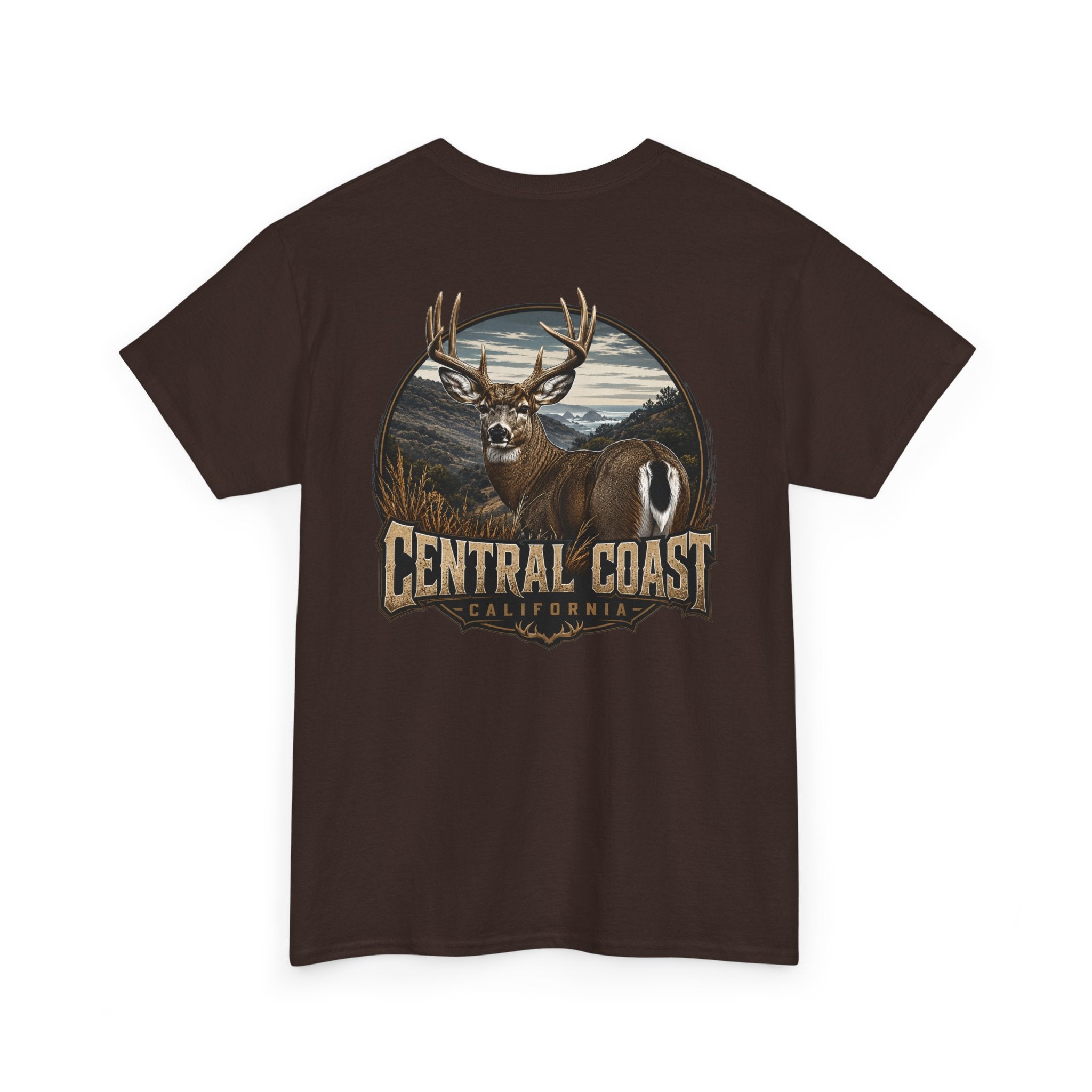 Central Coast Deer Graphic Tee — Outdoor Hunting Nature T-Shirt