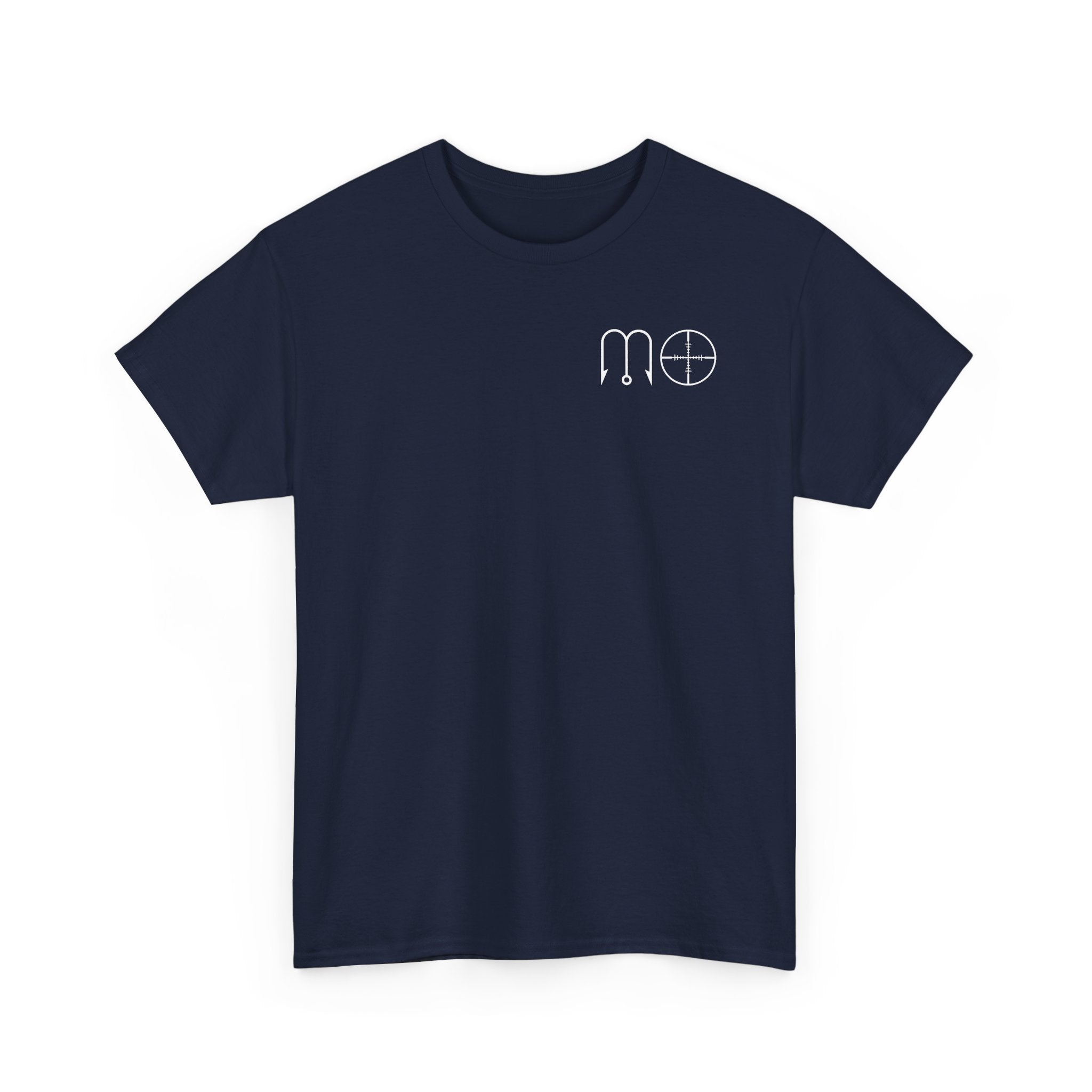 Fish Skeleton Tee — Minimal Coastal Fishing Graphic T-Shirt
