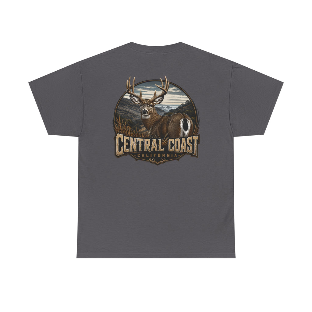 Central Coast Deer Graphic Tee — Outdoor Hunting Nature T-Shirt