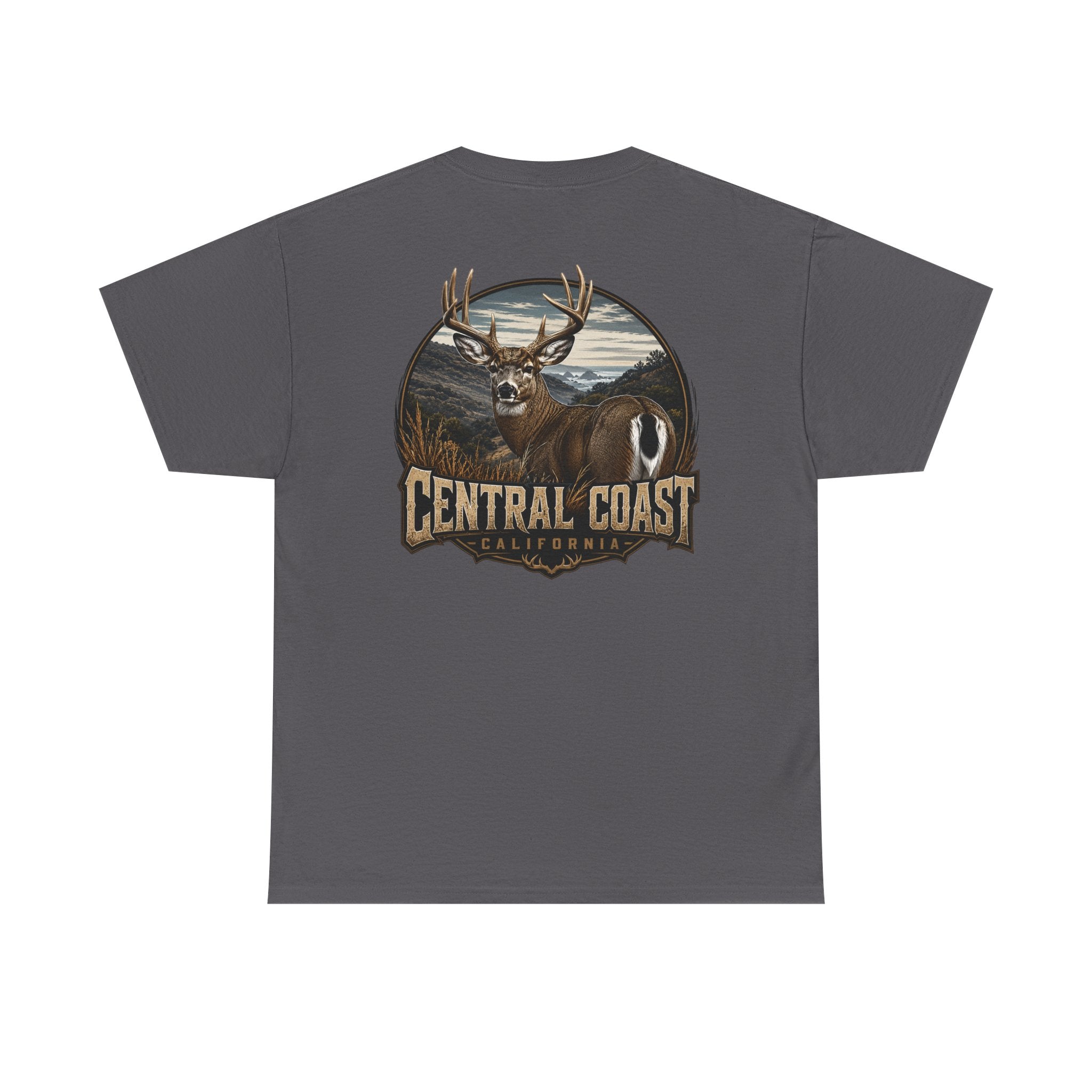 Central Coast Deer Graphic Tee — Outdoor Hunting Nature T-Shirt