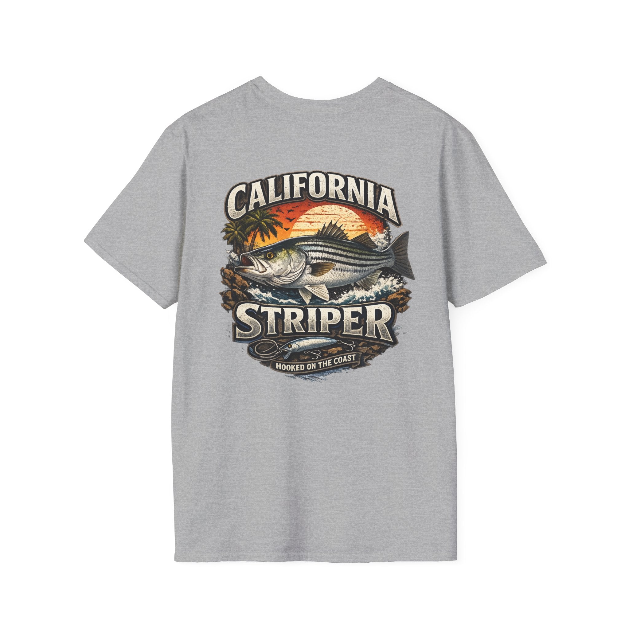 Gill's Custom Rods Logo T-Shirt — Santa Maria Fishing Tee