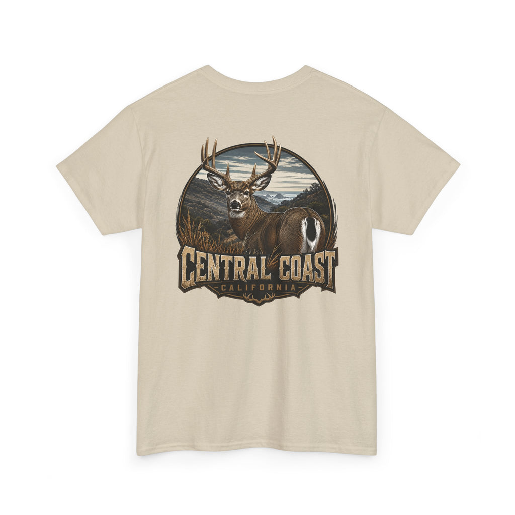 Central Coast Deer Graphic Tee — Outdoor Hunting Nature T-Shirt