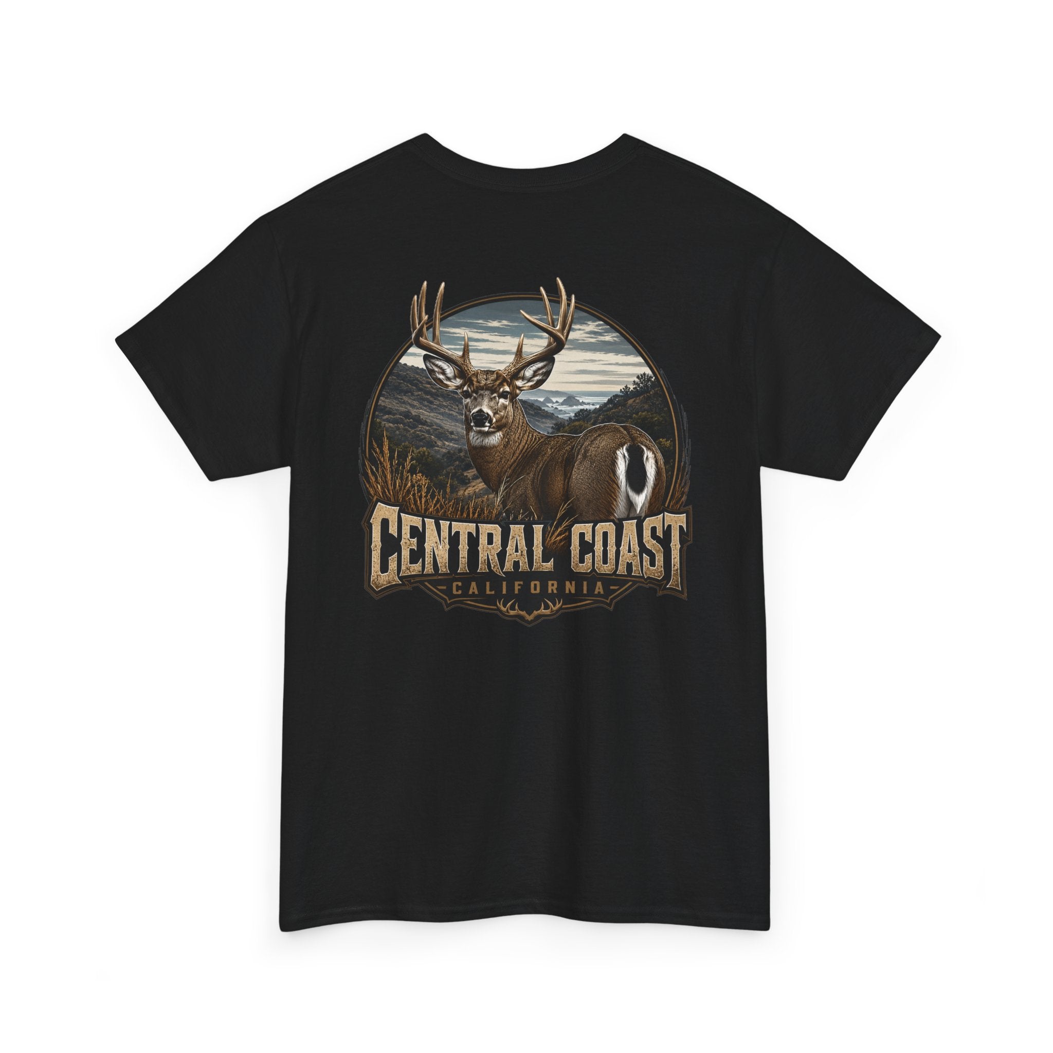 Central Coast Deer Graphic Tee — Outdoor Hunting Nature T-Shirt