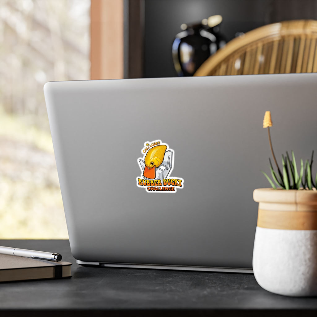 Rubber Ducky Challenge Kiss-Cut Vinyl Sticker