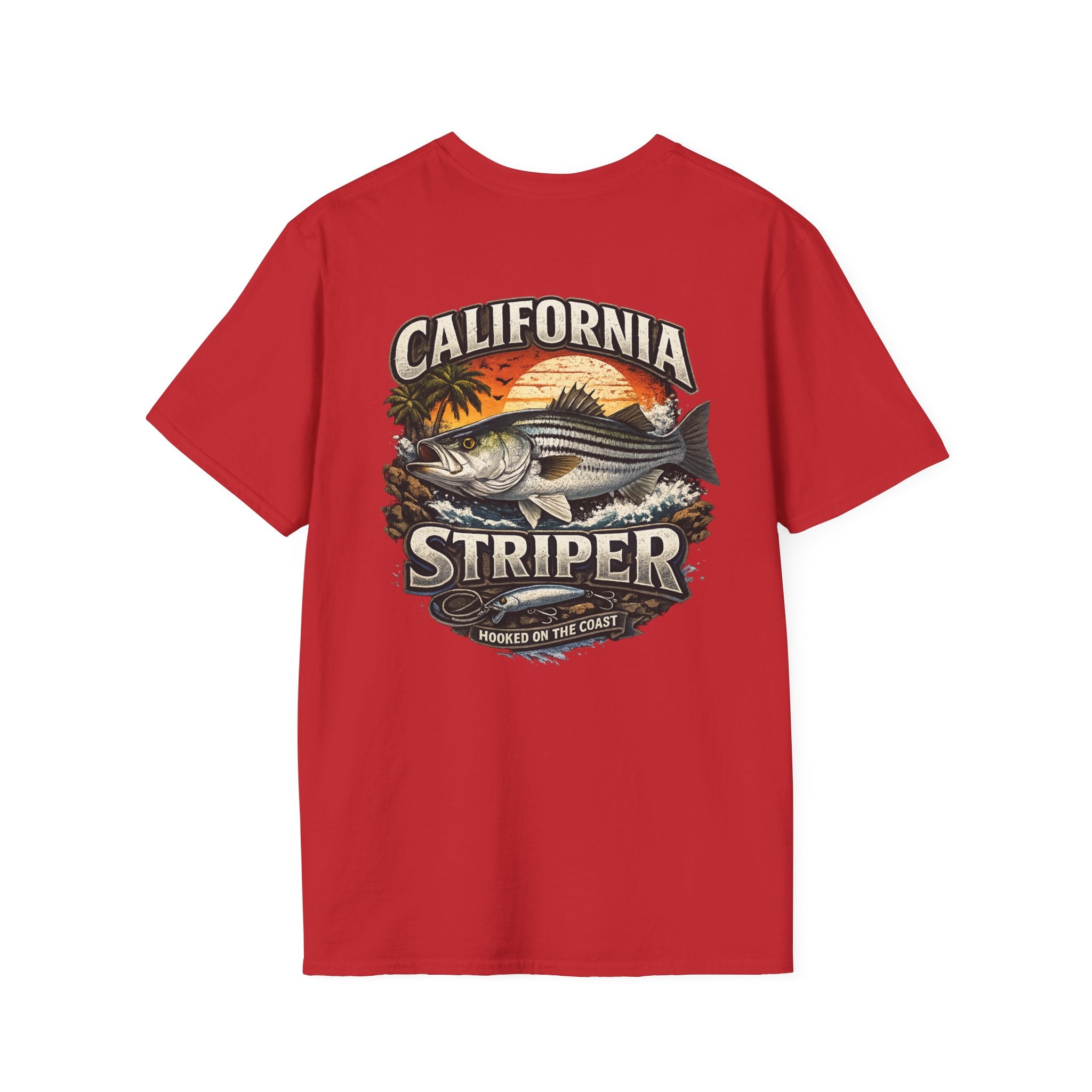 Gill's Custom Rods Logo T-Shirt — Santa Maria Fishing Tee