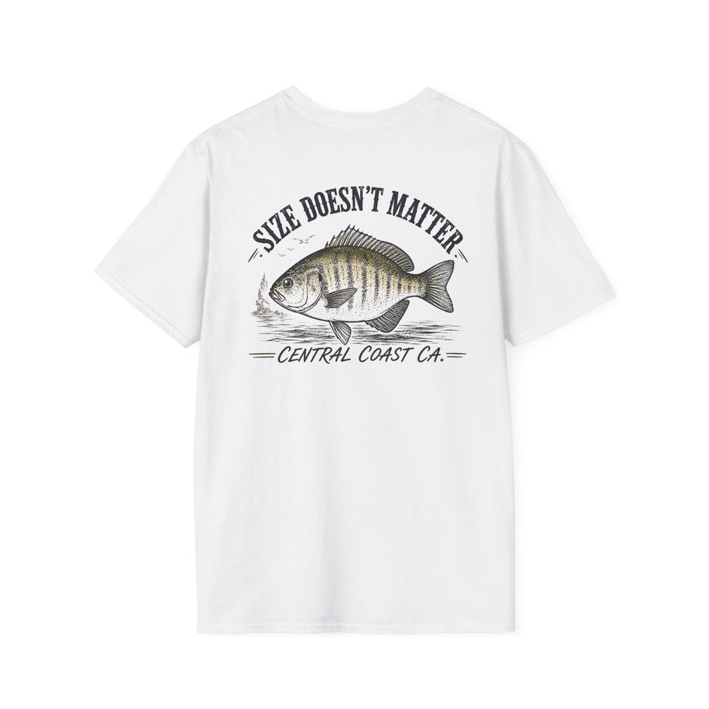 Minimal Fish Graphic T-Shirt — Pocket-Style Angler Tee
