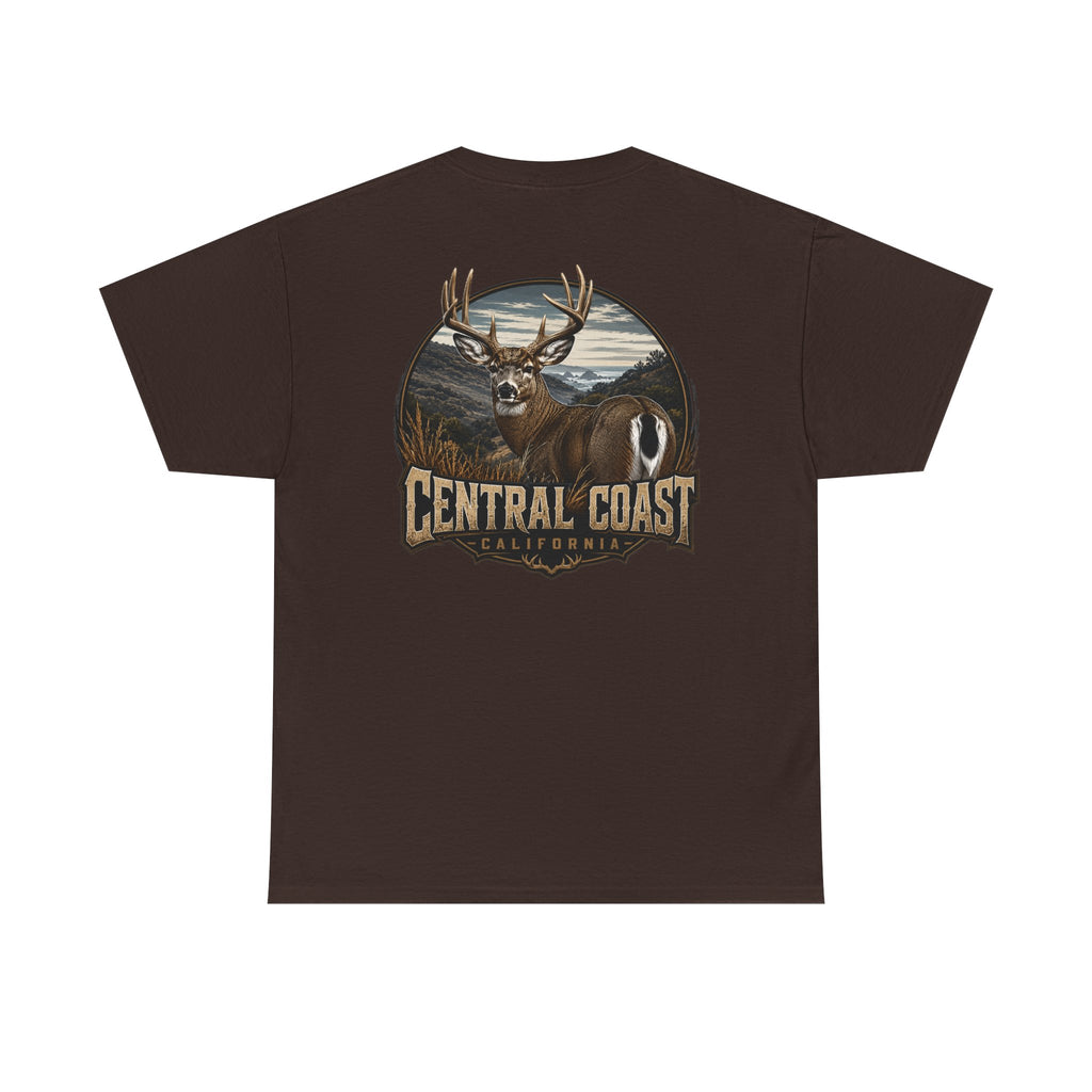Central Coast Deer Graphic Tee — Outdoor Hunting Nature T-Shirt