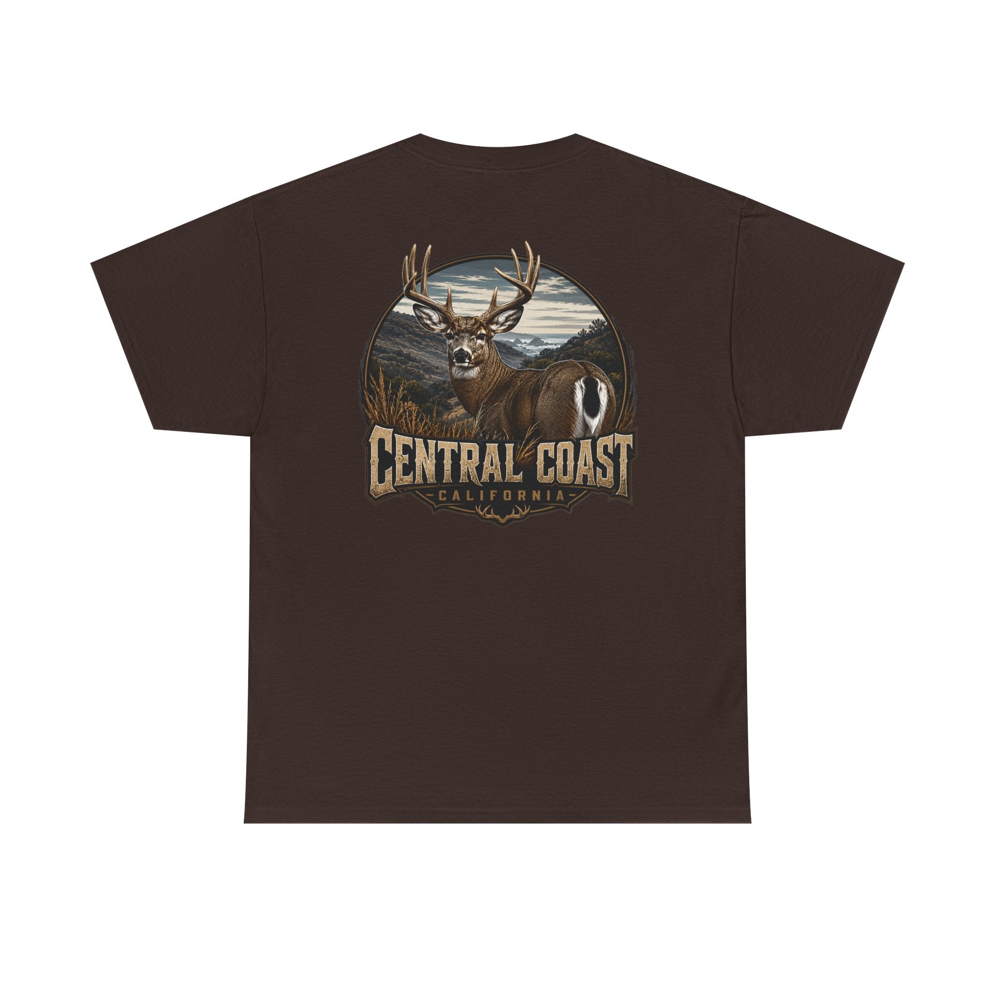 Central Coast Deer Graphic Tee — Outdoor Hunting Nature T-Shirt