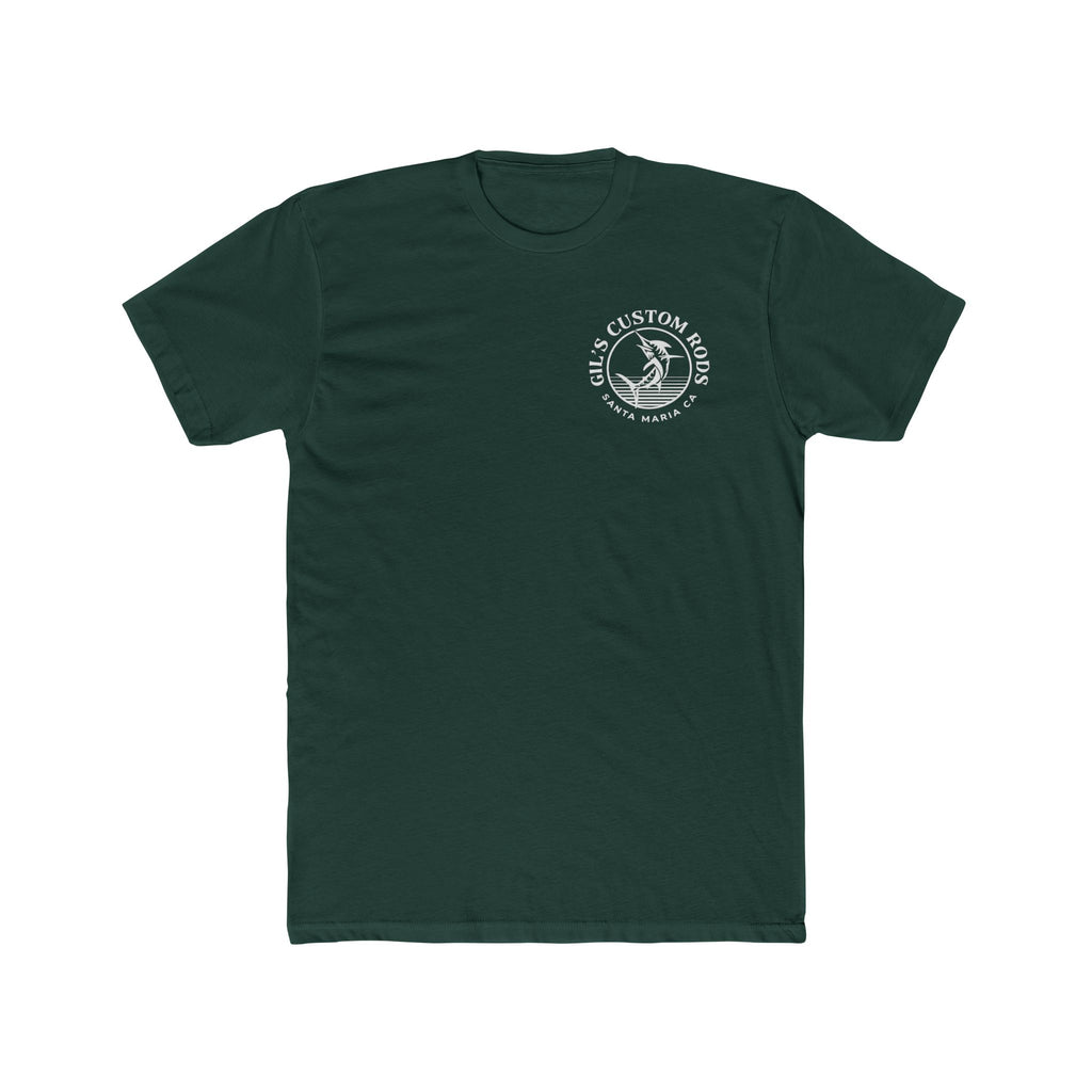 Fishing Shirt — "Gil's Custom Rods" Harbor Marlin Tee