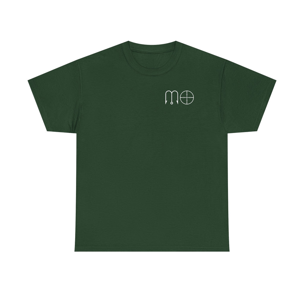 Fish Skeleton Tee — Minimal Coastal Fishing Graphic T-Shirt