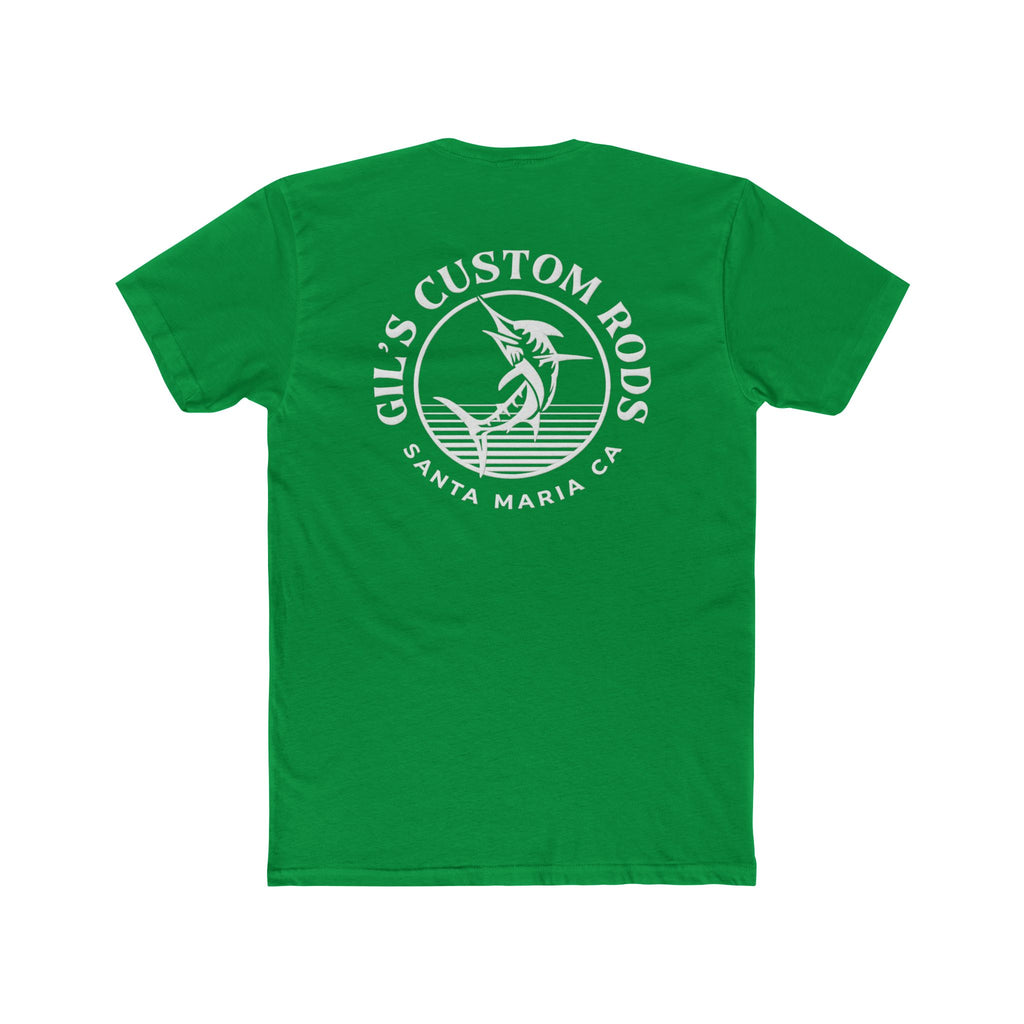 Fishing Shirt — "Gil's Custom Rods" Harbor Marlin Tee