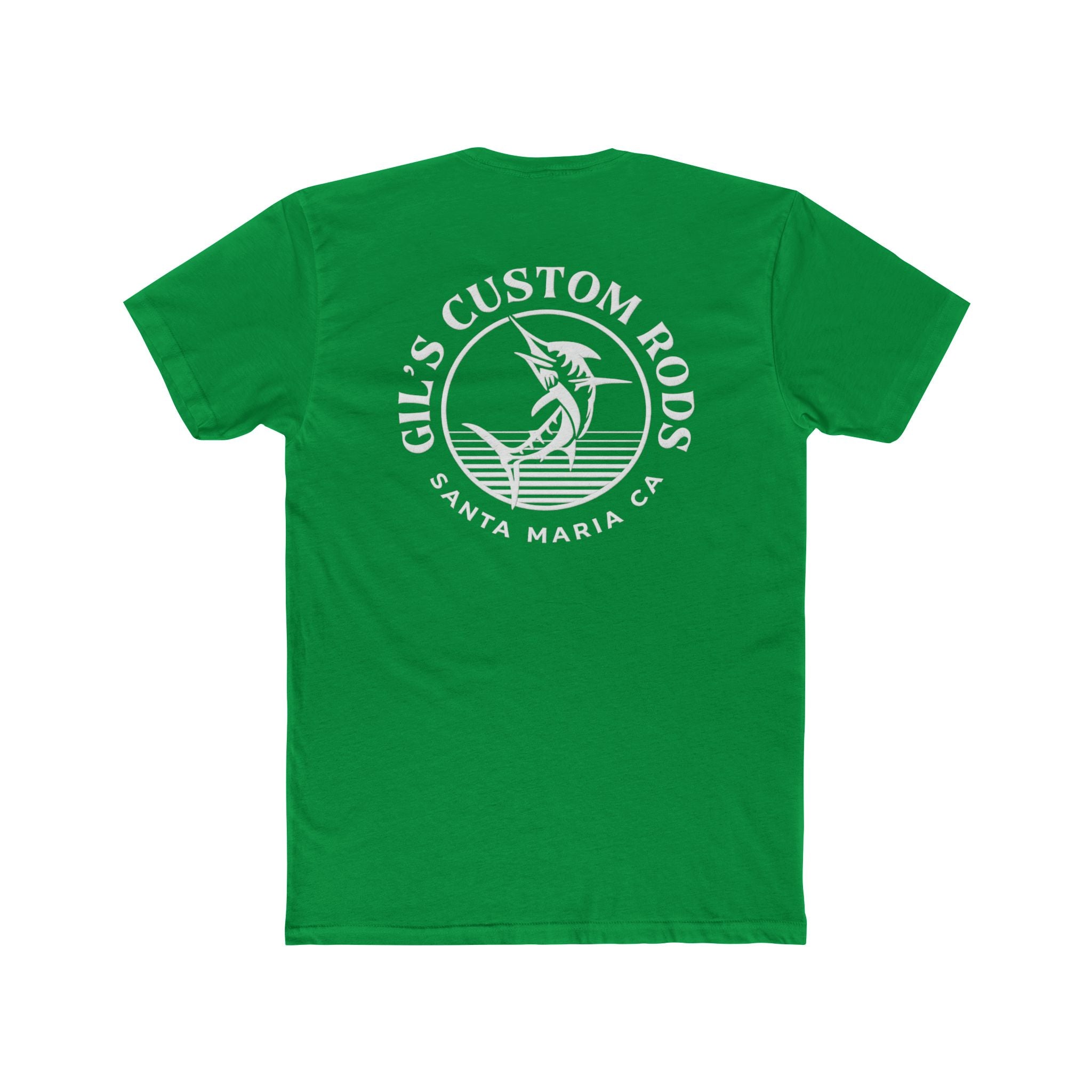 Fishing Shirt — "Gil's Custom Rods" Harbor Marlin Tee