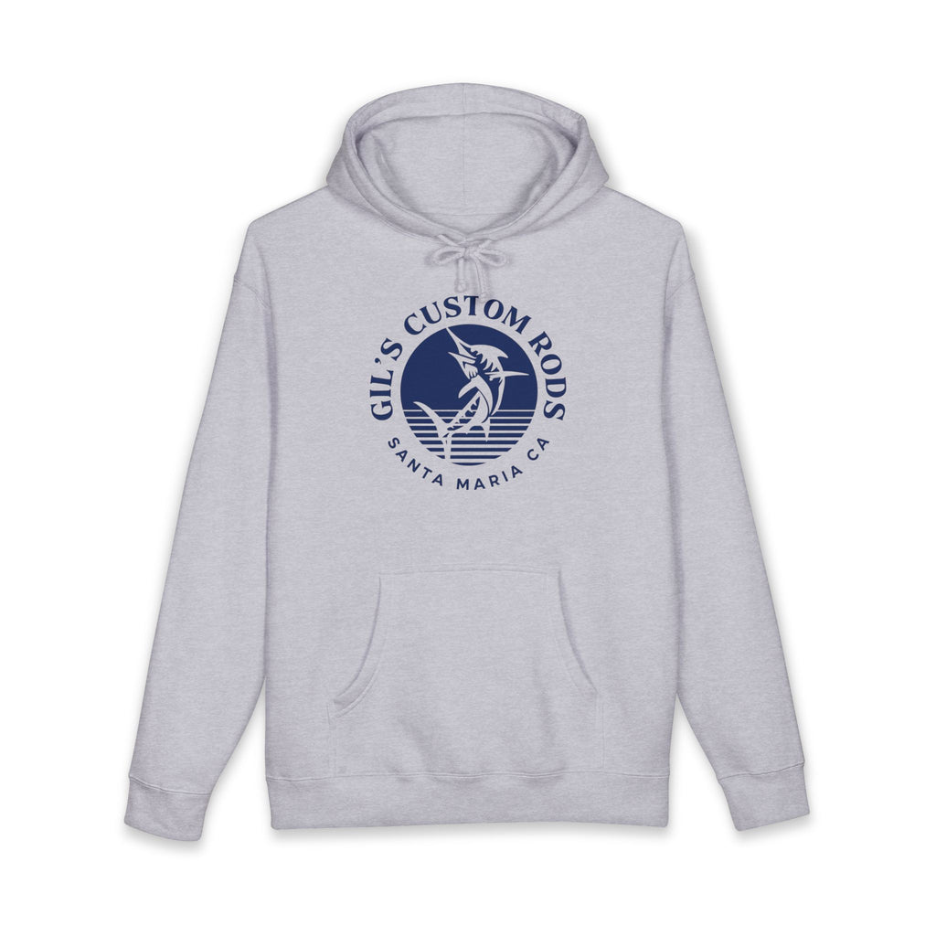 Gil's Custom Rods Santa Maria CA Fishing Hoodie — Nautical Angler Sweatshirt