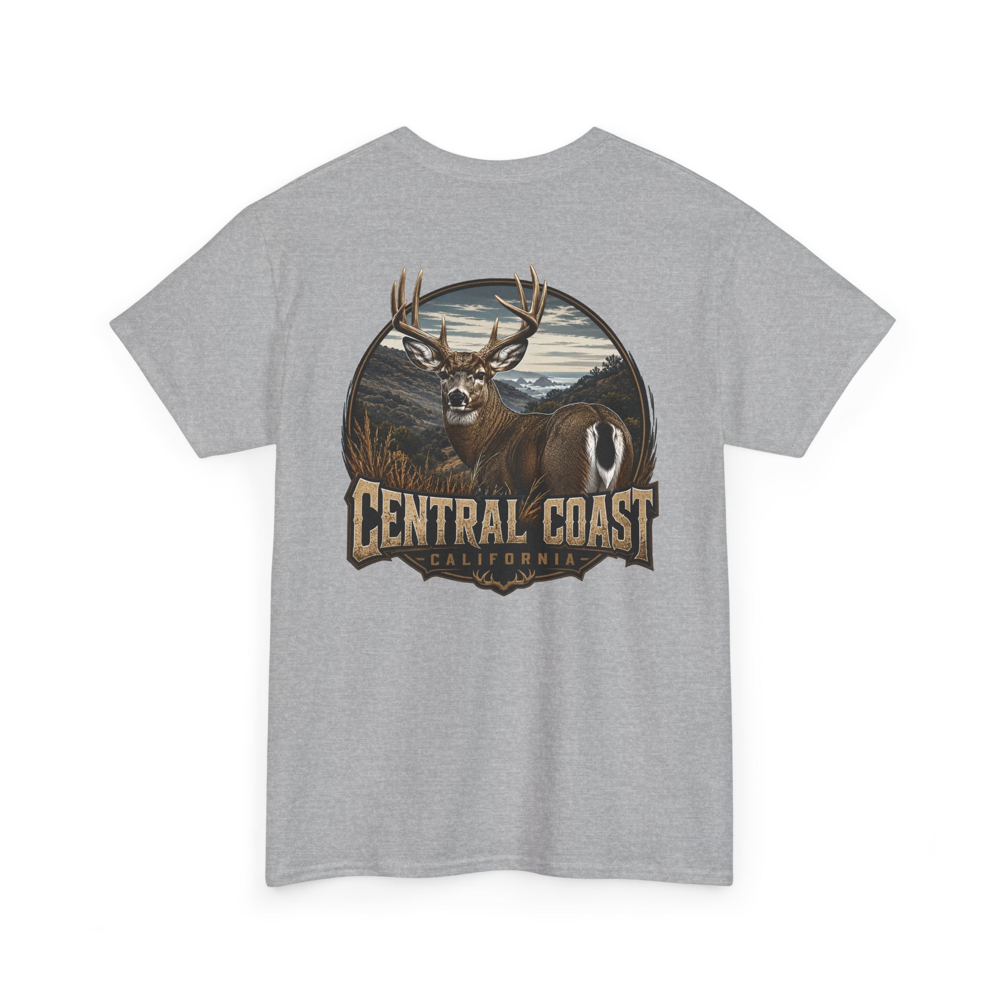 Central Coast Deer Graphic Tee — Outdoor Hunting Nature T-Shirt