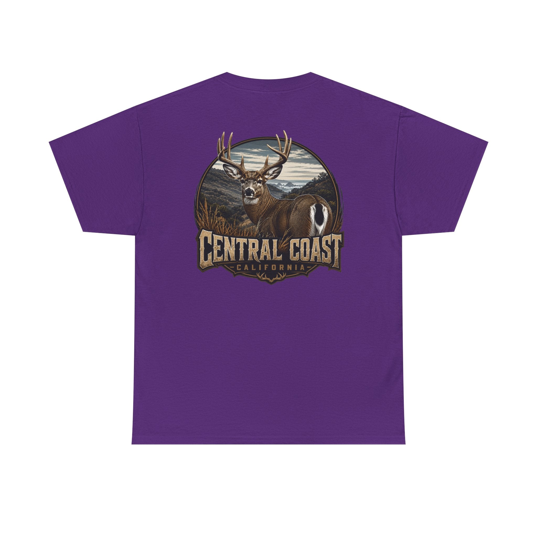 Central Coast Deer Graphic Tee — Outdoor Hunting Nature T-Shirt