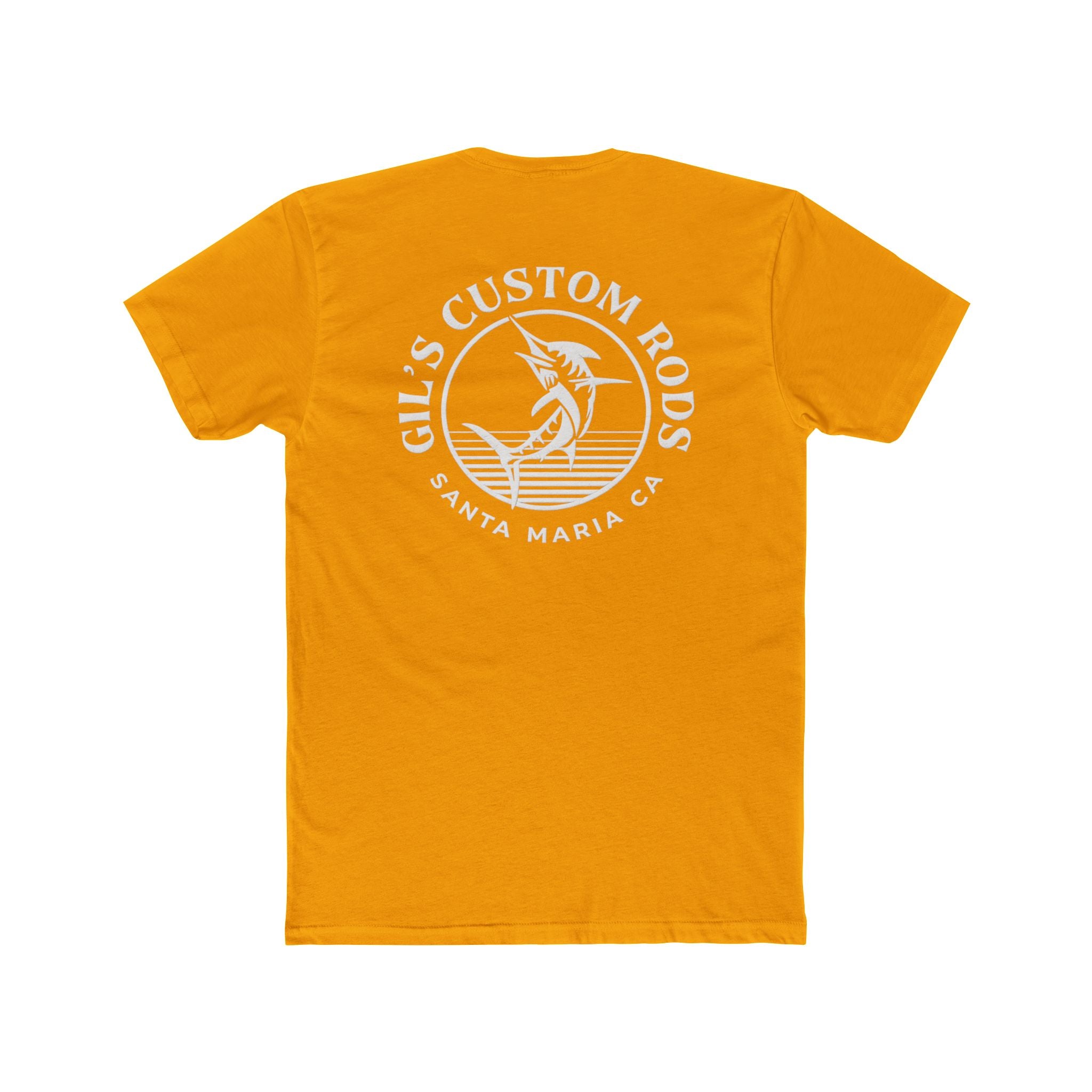 Fishing Shirt — "Gil's Custom Rods" Harbor Marlin Tee