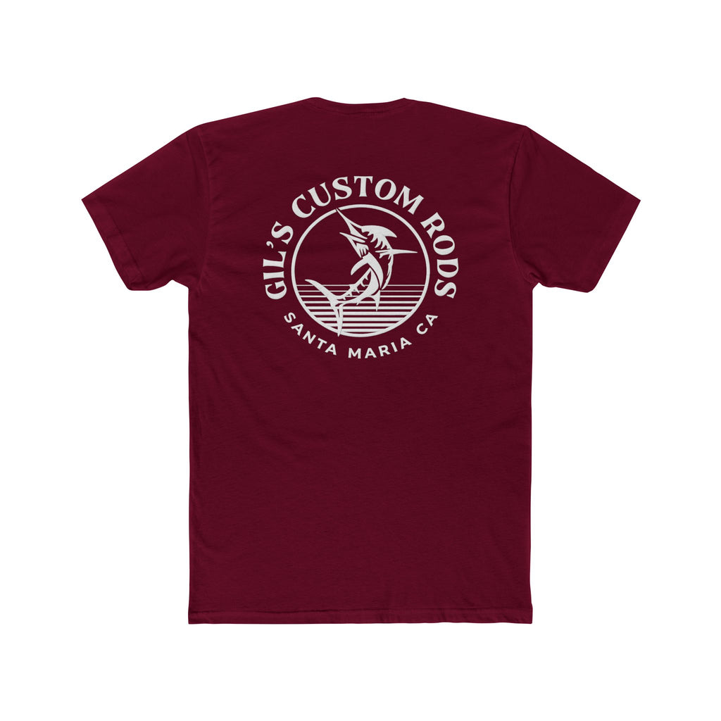 Fishing Shirt — "Gil's Custom Rods" Harbor Marlin Tee