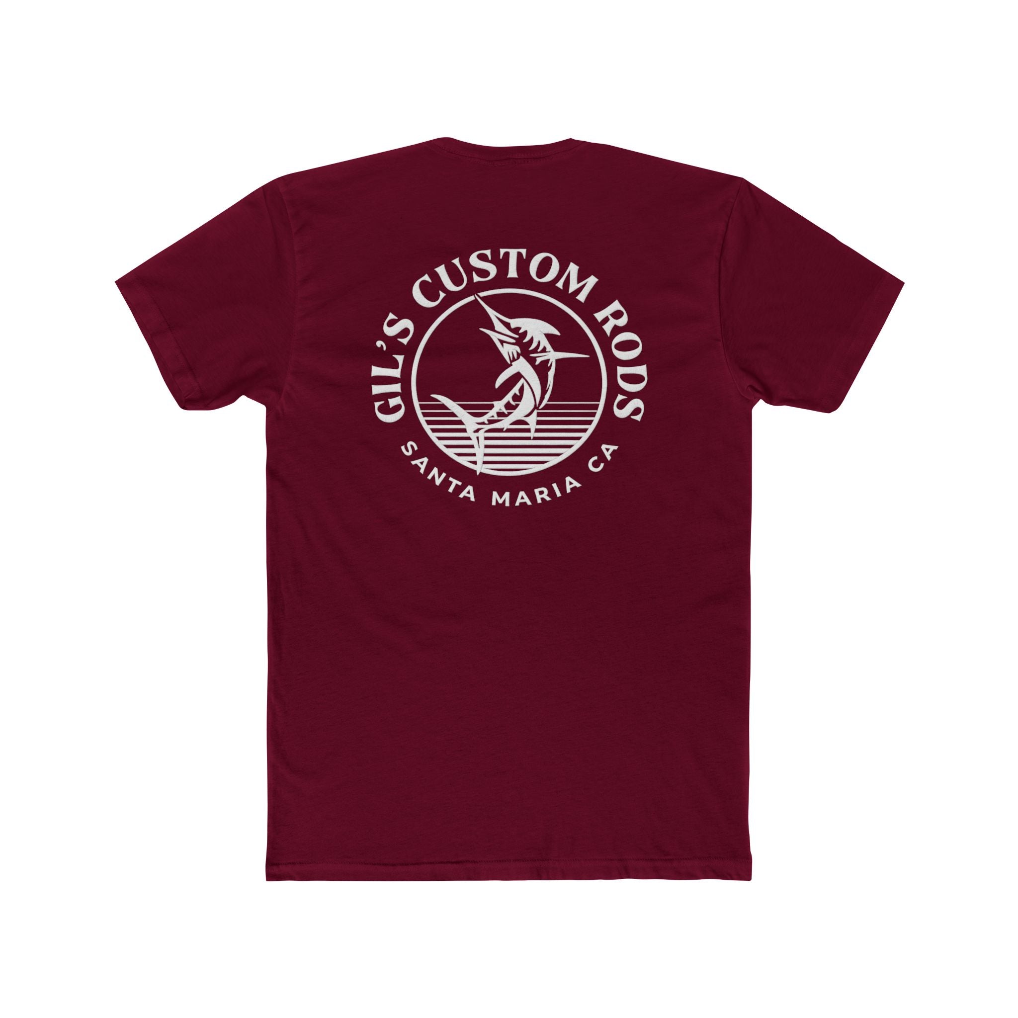 Fishing Shirt — "Gil's Custom Rods" Harbor Marlin Tee