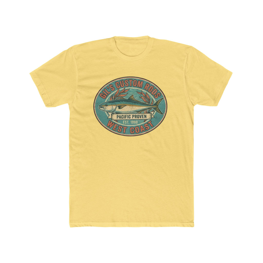 West Coast Fish Vintage Tee — "Pacific Proven" Surf & Fishing Graphic T‑Shirt